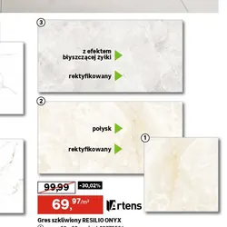 Gres szkliwiony RESILIO ONYX