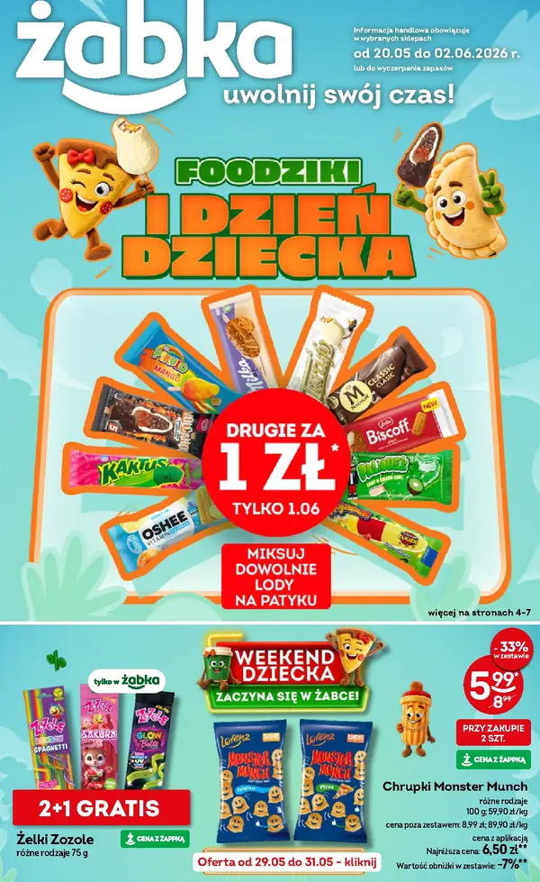 Strona 1 gazetki Żabka
