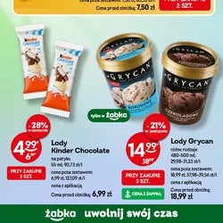 Lody Kinder Chocolate na patyku