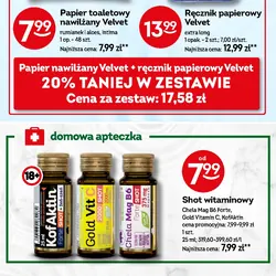 Papier toaletowy nawilżany Velvet