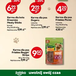 Karma dla kota Dreamies Meaty Sticks kurczak