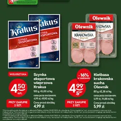 Kiełbasa krakowska sucha Olewnik
