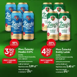 Piwo Žatecký Nealko 0.0%