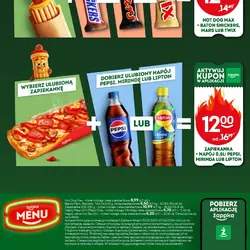Hot Dog Max + Baton Snickers, Mars lub Twix