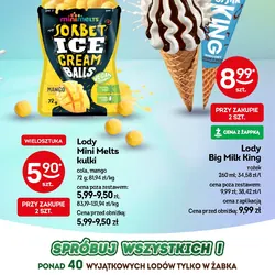 Lody Mini Melts kulki