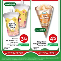 Lody Rożek koktajlowy Koral
