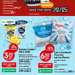 Lód w kostkach Pure Ice lub Ice Planet
