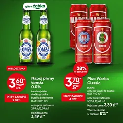 Napój piwny Łomża 0.0%