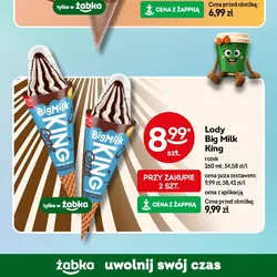 Lody Rożek koktajlowy Koral