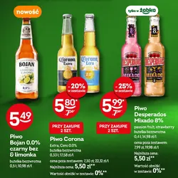Piwo Bojan 0.0% czarny bez & limonka