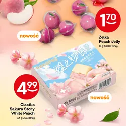 Ciastka Sakura Story White Peach