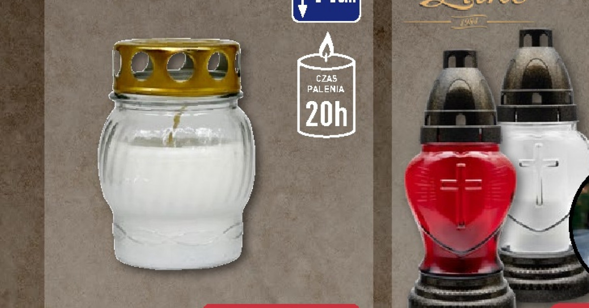 Znicz Serce XXL w Aldi za 34,99 zł — czy warto? Test, zdjęcia i triki jak wydłużyć palenie