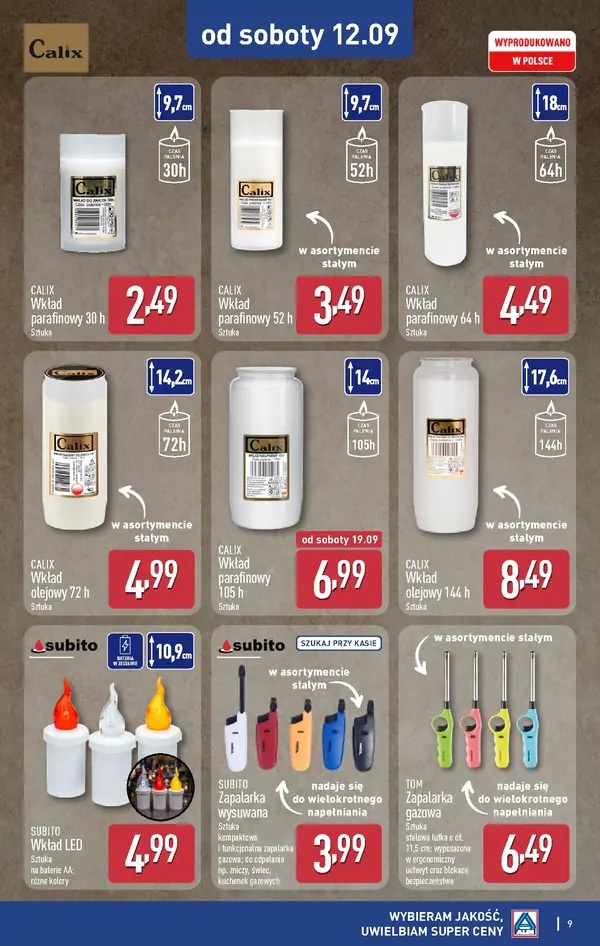 Strona 9 gazetki Aldi