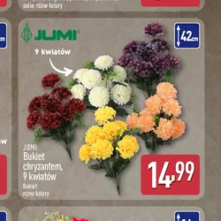 Bukiet chryzantem, 9 kwiatów