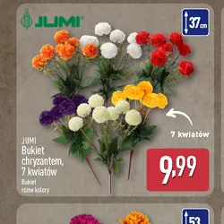 Bukiet chryzantem, 7 kwiatów