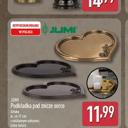 Podkładka pod znicze serce
