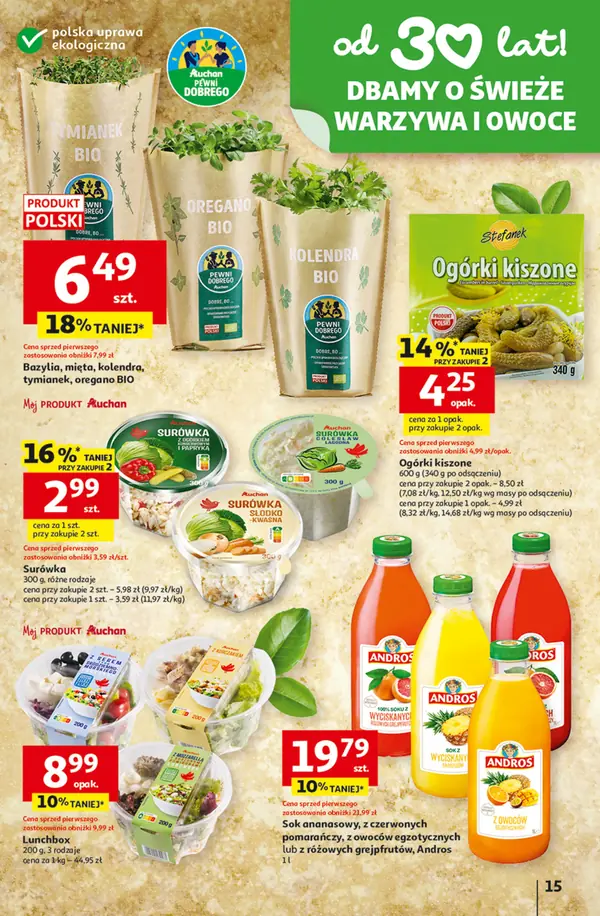 Strona 15 gazetki Auchan