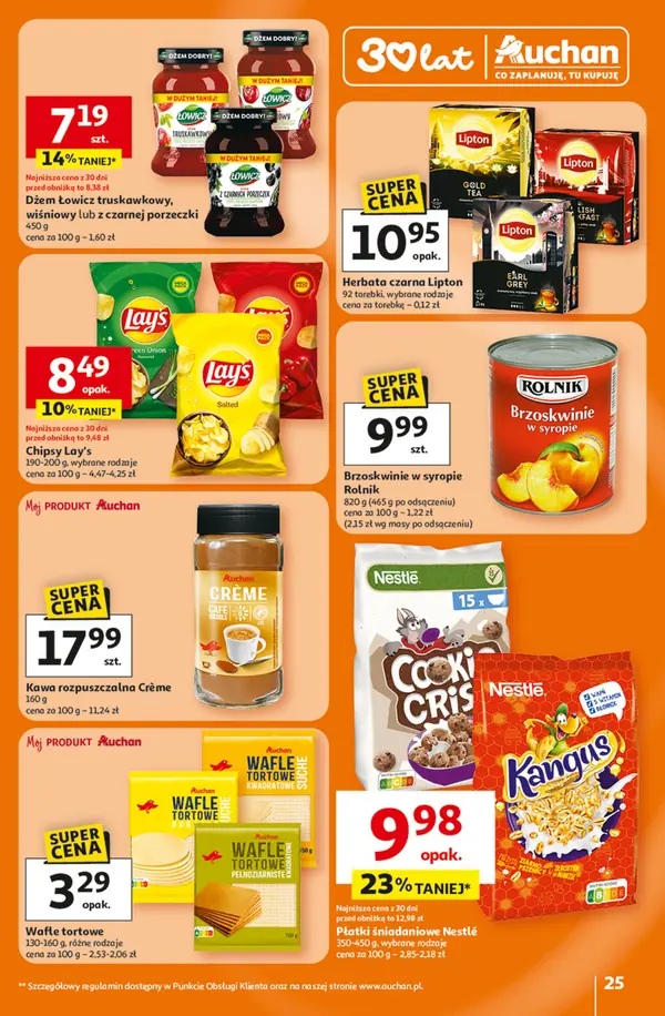 Strona 25 gazetki Auchan