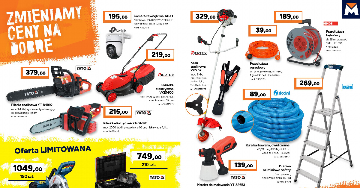 Gazetka Bricoman 30.03–26.04: 10 produktów, które zmienią twój dom — przegląd promocyjny