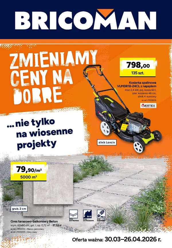 Strona 1 gazetki Bricoman