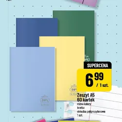 Zeszyt A5 60 kartek