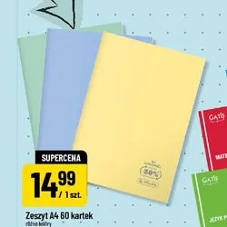 Zeszyt A4 60 kartek