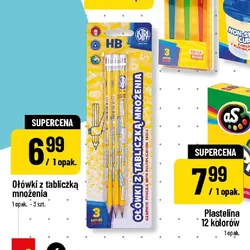 Ołówki z tabliczką mnożenia