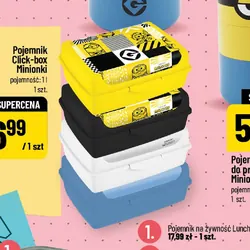 Pojemnik Click-box Minionki