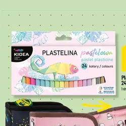 Plastelina pastelowa 24 kolory