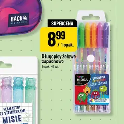Długopisy żelowe zapachowe