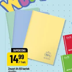Zeszyt A4 60 kartek