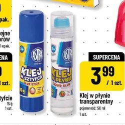 Klej w płynie transparentny