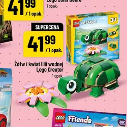 Żółw i kwiat lilii wodnej Lego Creator