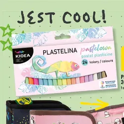 Plastelina pastelowa 24 kolory