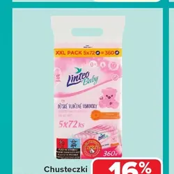 Chusteczki nawilżane dla dzieci LINTEO