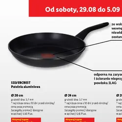 Patelnia aluminiowa 24 cm