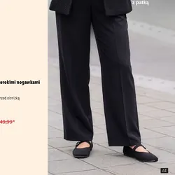 Esmara Spodnie damskie z szerokimi nogawkami