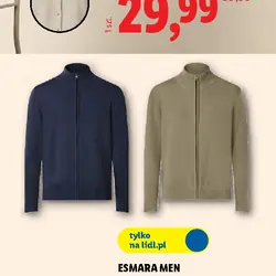 ESMARA MEN Kardigan męski