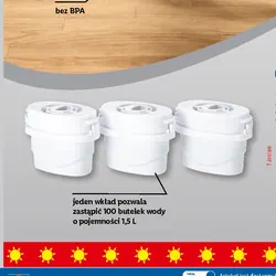 Zestaw 3 wkładów do dzbanka filtrującego