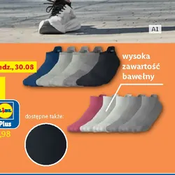 Skarpetki stopki damskie lub męskie z bawełną