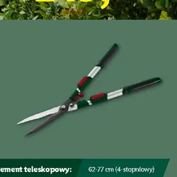 Teleskopowe nożyce do żywopłotu