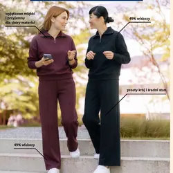 Bluza dresowa damska