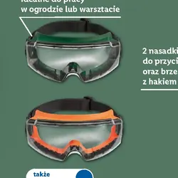 Okulary ochronne z gumką