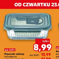 Pojemnik szklany żaroodporny