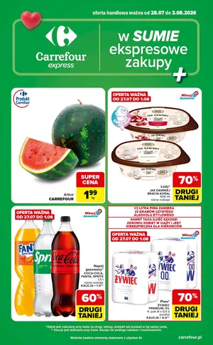 Gazetka Express w SUMIE ekspresowe zakupy