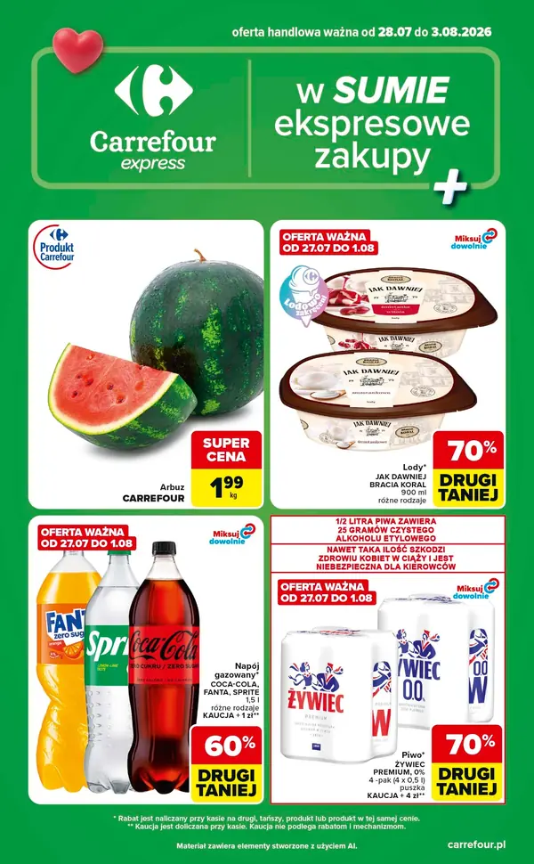 Strona 1 gazetki Carrefour