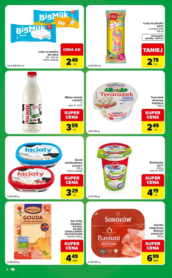 Strona 2 gazetki Carrefour