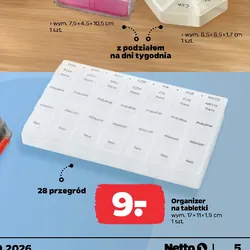 Organizer na tabletki