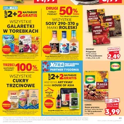 CENOS Kasza gryczana prażona, extra lub biała
