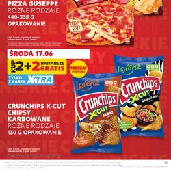 CRUNCHIPS X-CUT CHIPSY KARBOWANE RÓŻNE RODZAJE